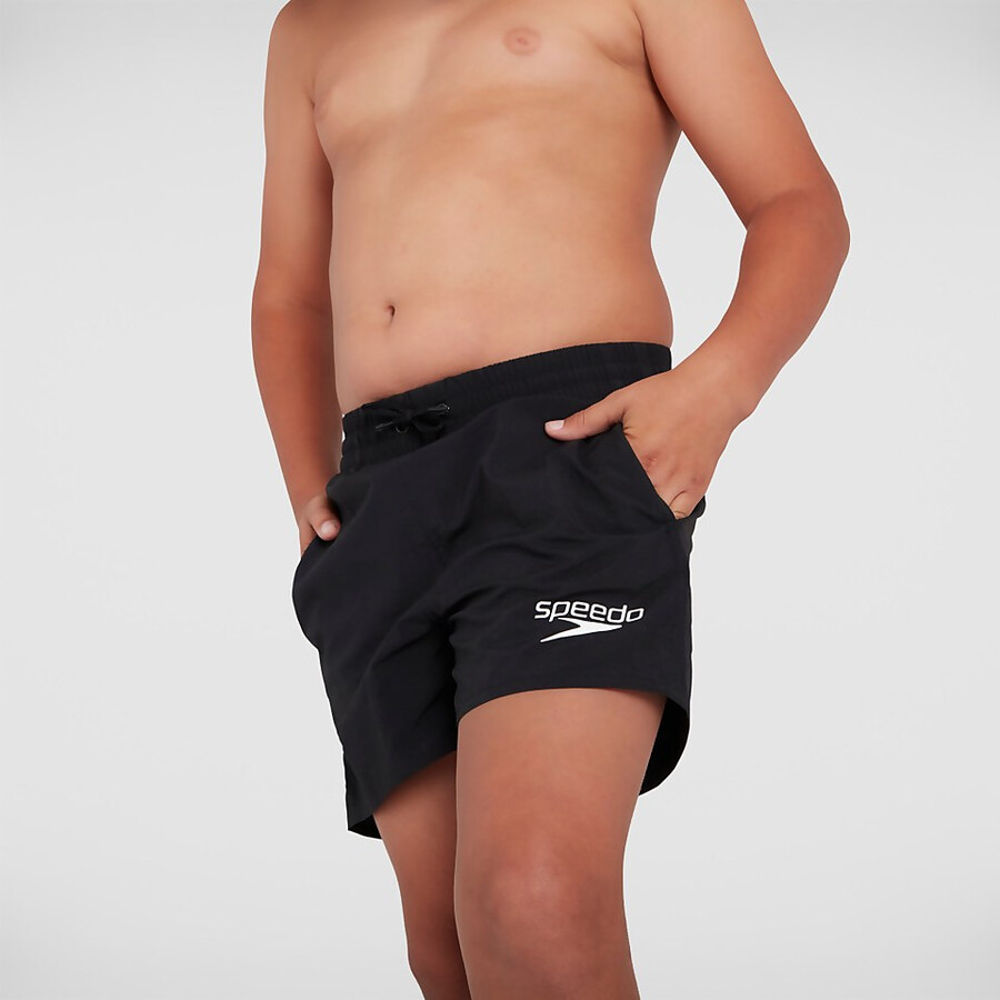 ジュニア エッセンシャル 13インチ スイムショーツ ブラック