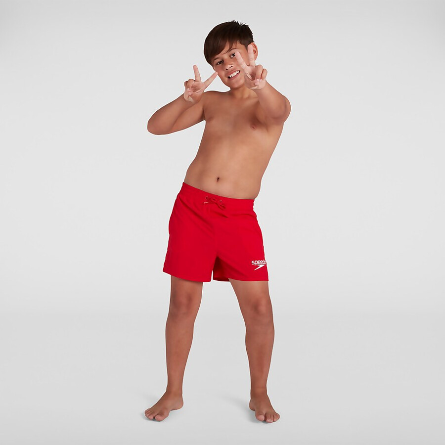ジュニア エッセンシャル 13インチ スイムショーツ レッド