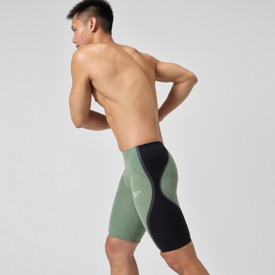 メンズ ファストスキン lzr ピュア インテント 2.0 ハイウエスト ジャマー グリーンブラック