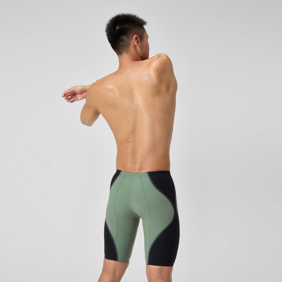メンズ ファストスキン lzr ピュア インテント 2.0 ハイウエスト ジャマー グリーンブラック
