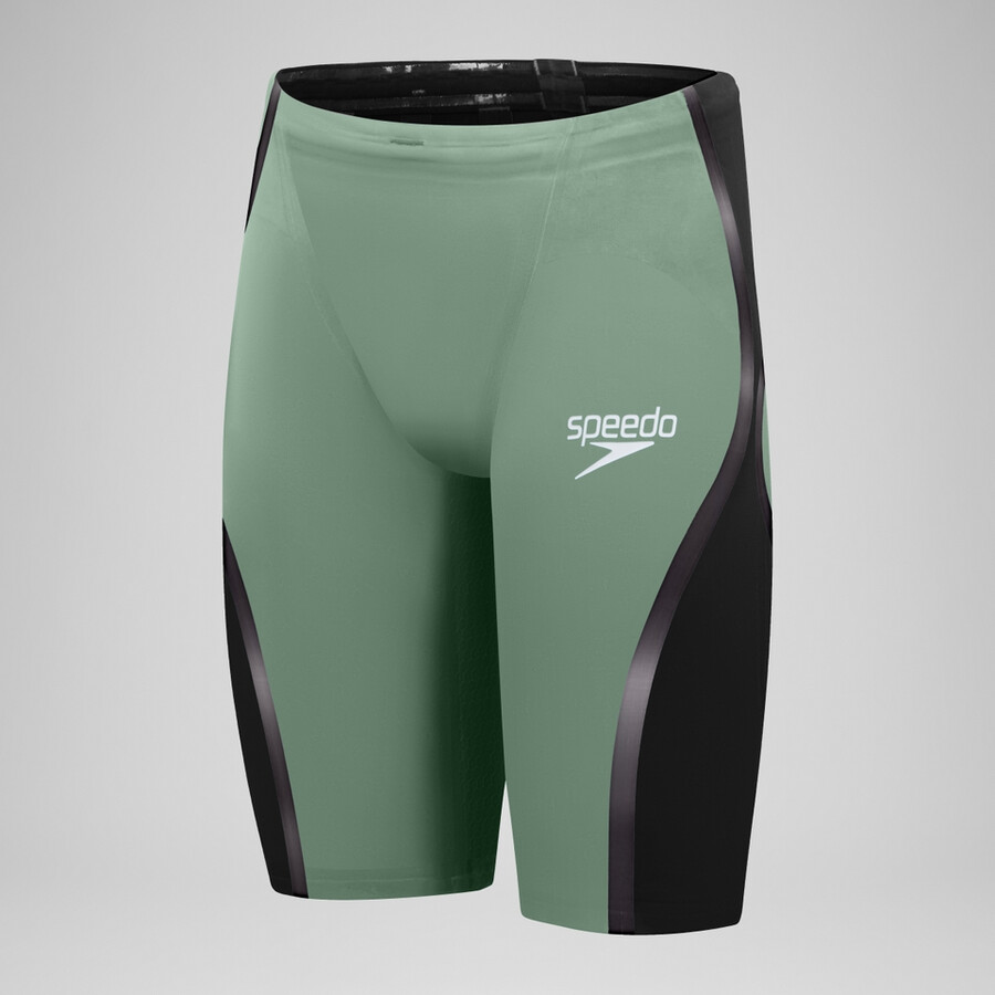 メンズ ファストスキン lzr ピュア インテント 2.0 ハイウエスト ジャマー グリーンブラック